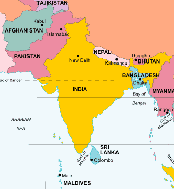 south_asia_map